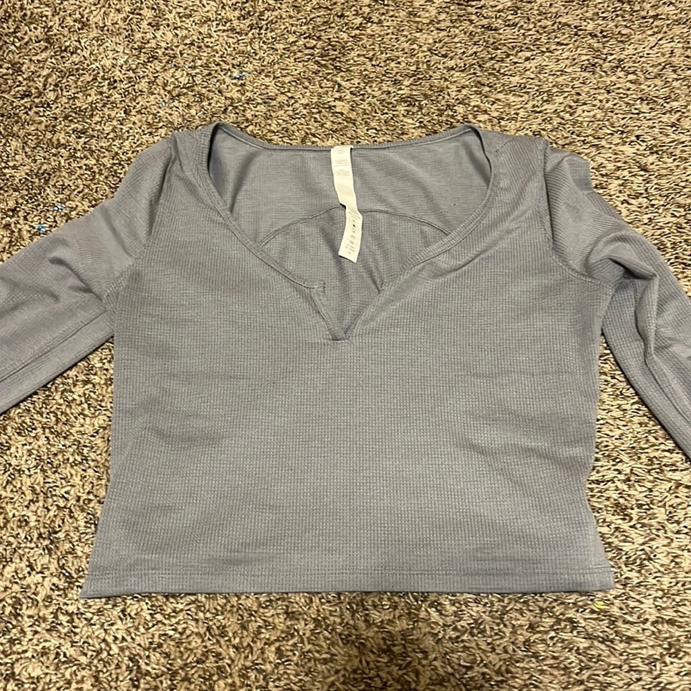 Lululemon Cropped Athletic Top